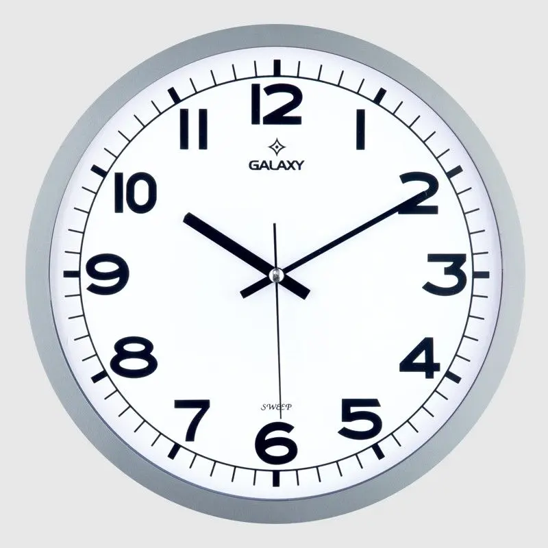 GALAXY DUVAR SAATİ-GRİ