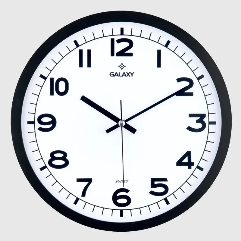 GALAXY DUVAR SAATİ-SİYAH