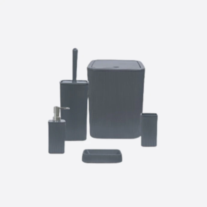 Line 5 PCS Square Bathroom Set
