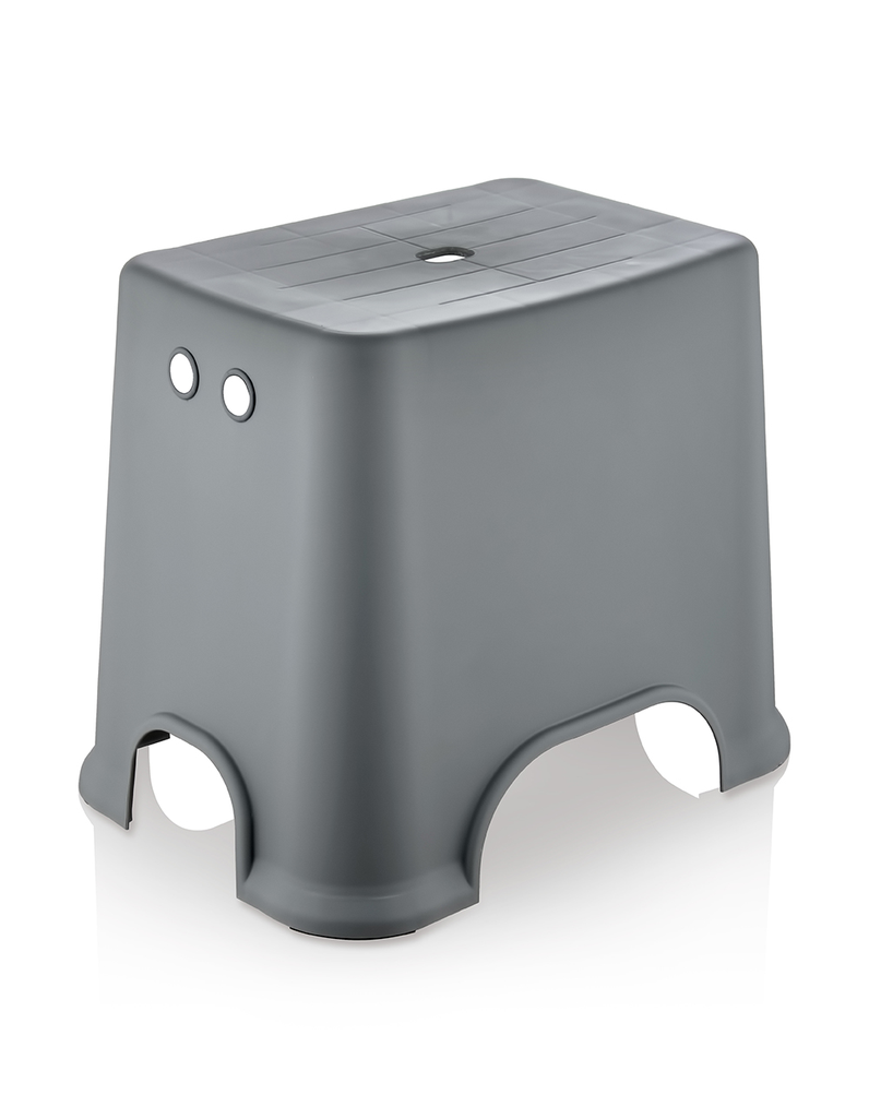 BATHROOM STOOL NATURAL (33,8cm*30,5cm*40cm)