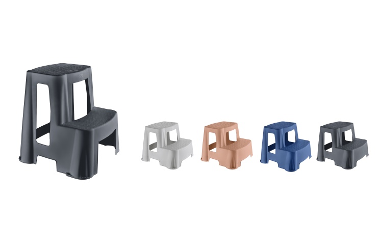 JOLLY TWO STEPS STOOL-BIG NATURAL (40cm*41cm*44cm)