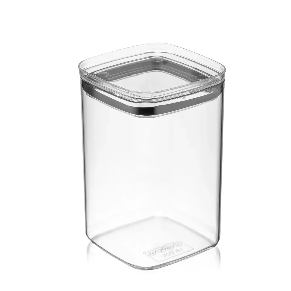 [00713] Square Food Storage Container with Lid (1,4lt)