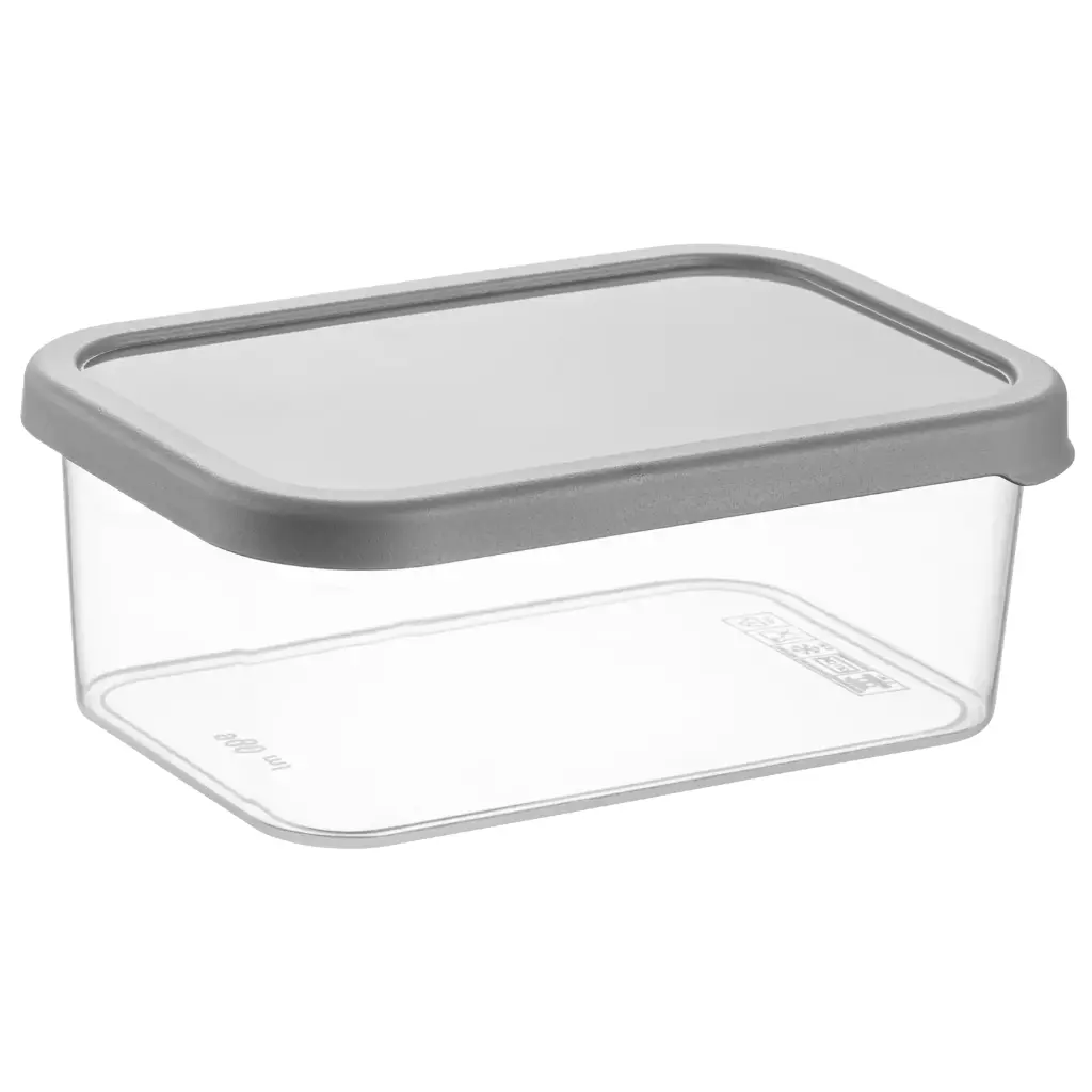 [00809] صندوق كويك مستطيل (900ml, Anthracite)