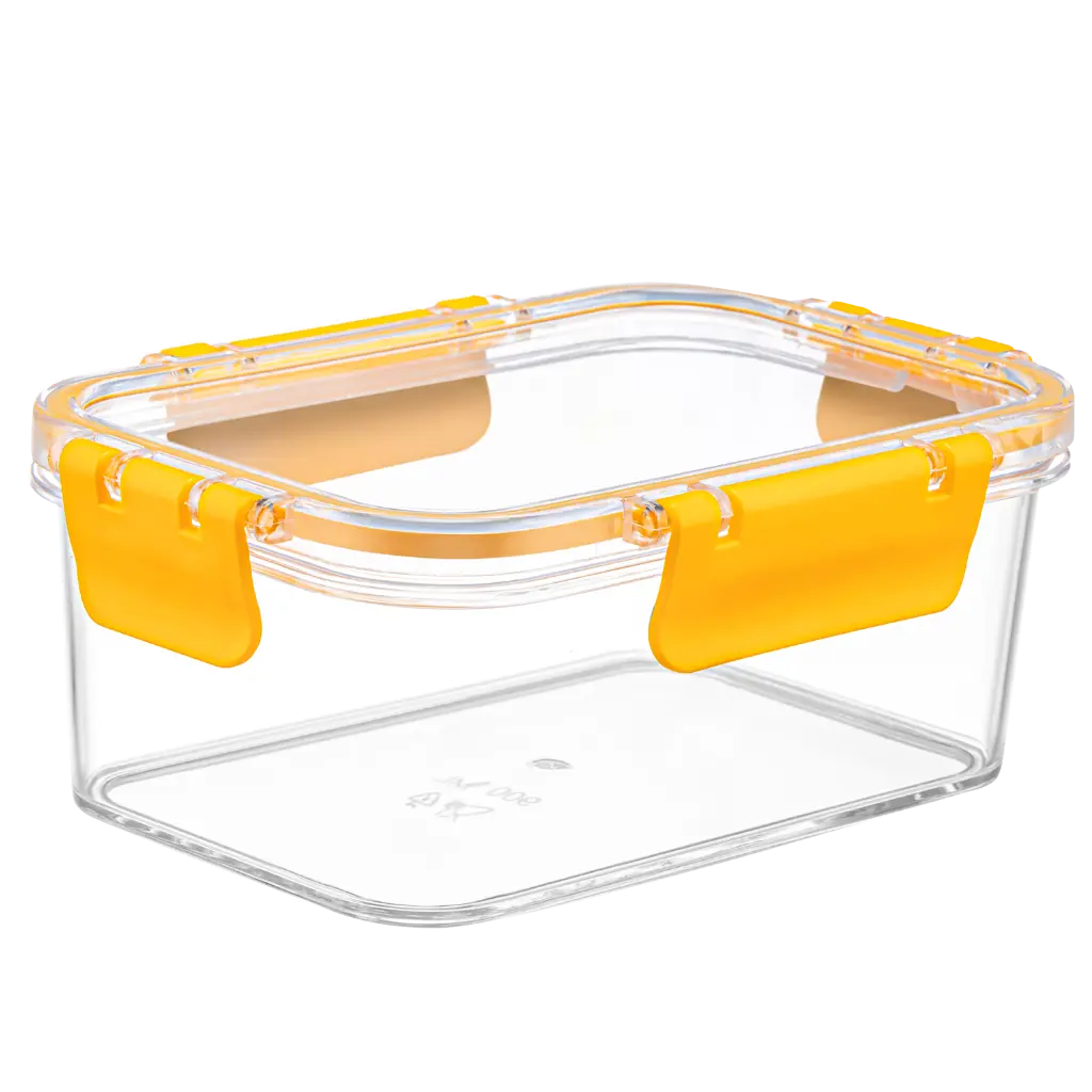 [00799] Boîte Chef Rectangulaire (800ml, Yellow)