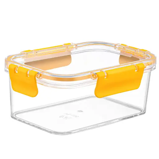 [00799] Rectangular Chef Box (800ml, Yellow)