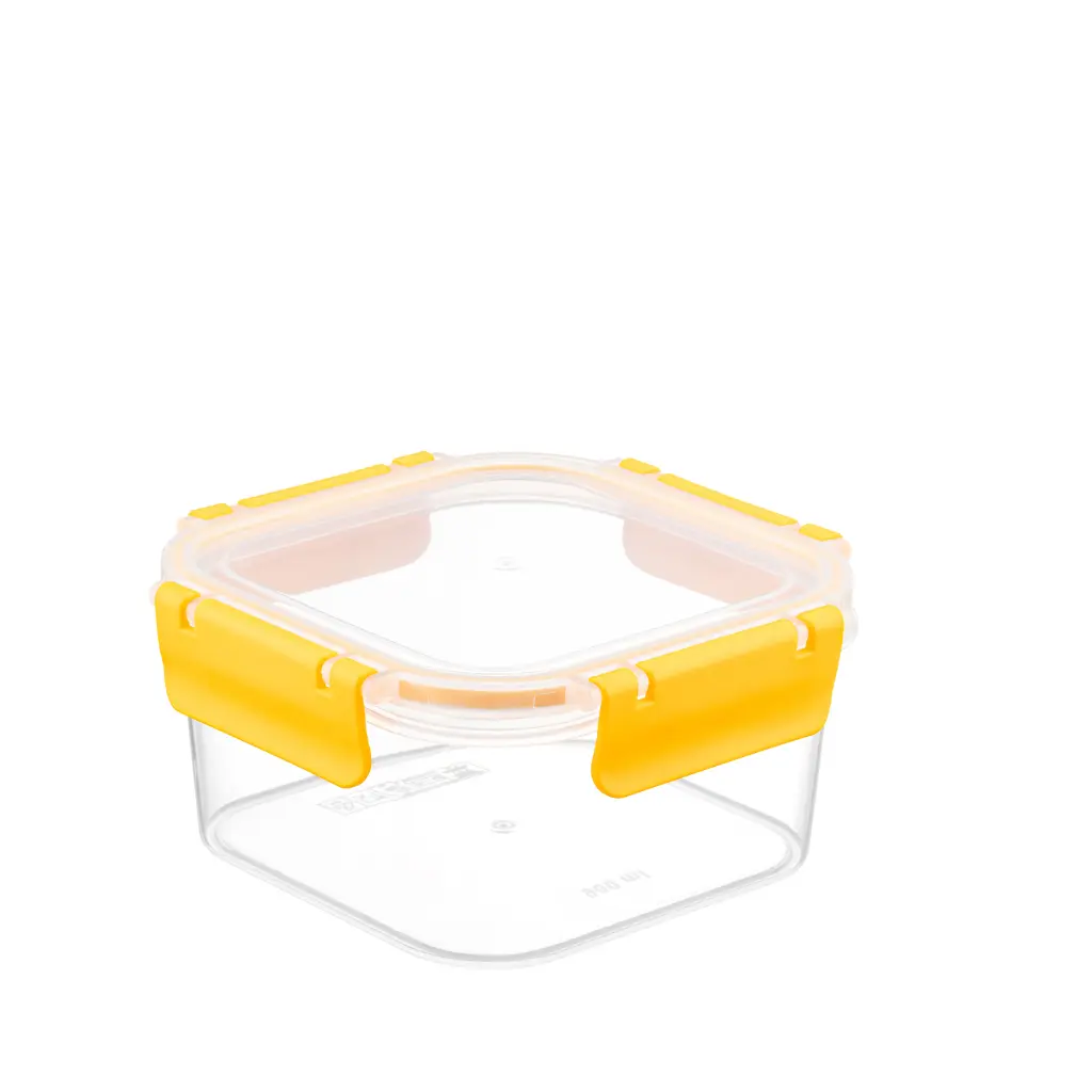 [00895] Boîte Clara Carrée (900ml, Yellow)