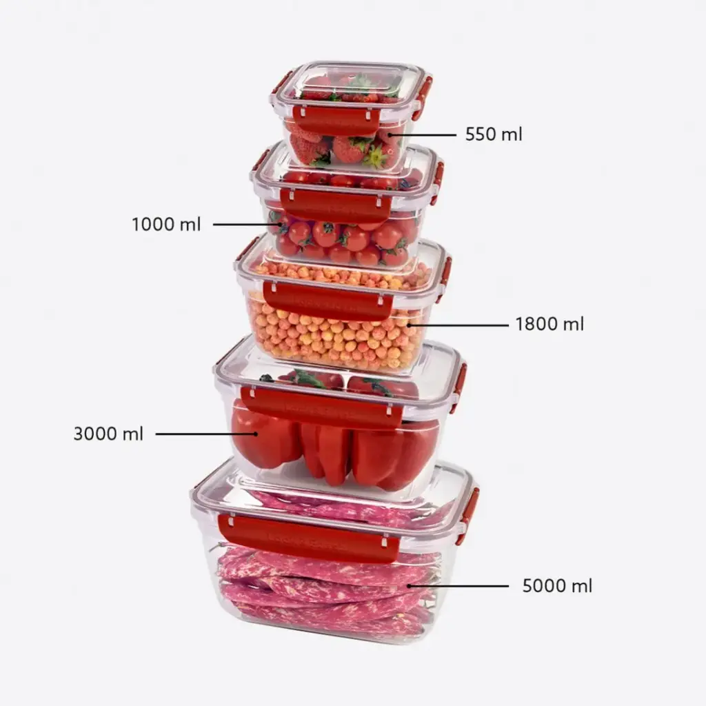 Master Seal Rectangular Storage Container Set