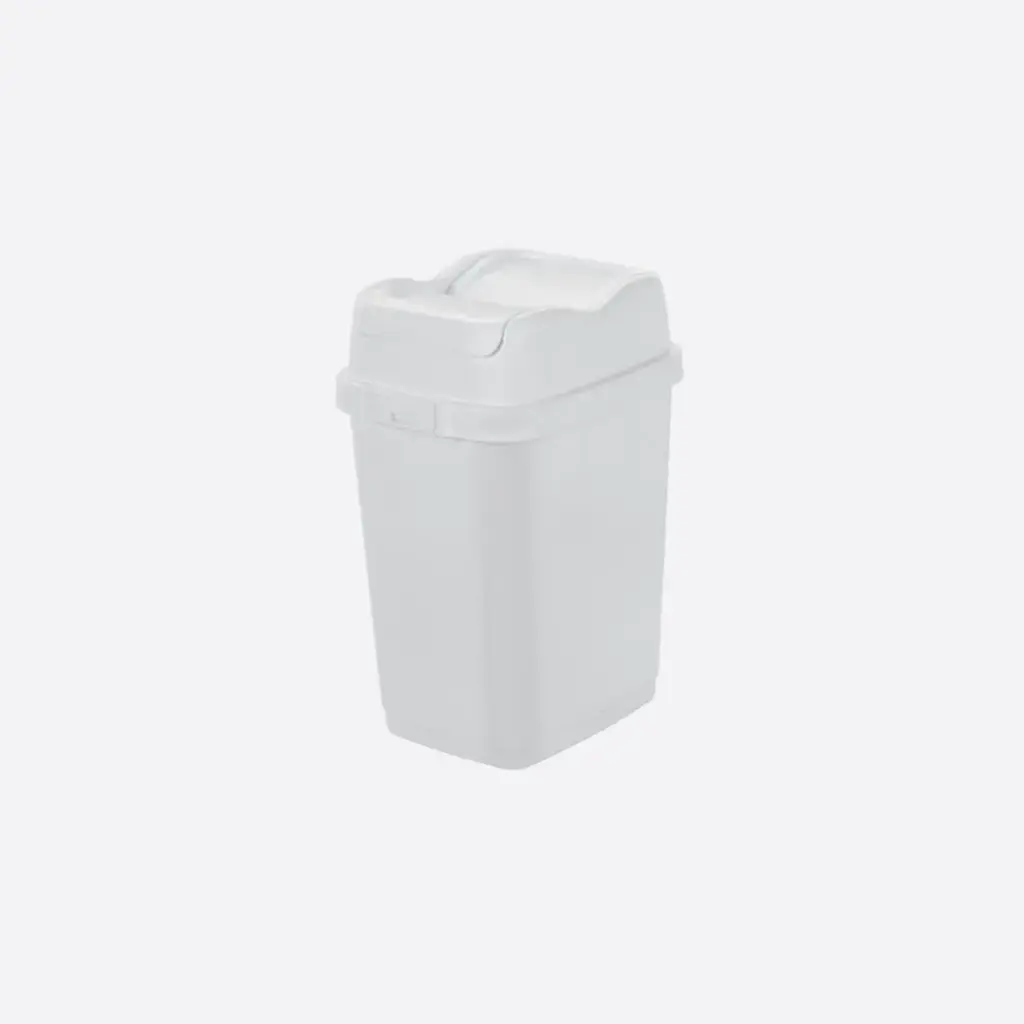 [09711] Easy Dustbin (5lt, White)
