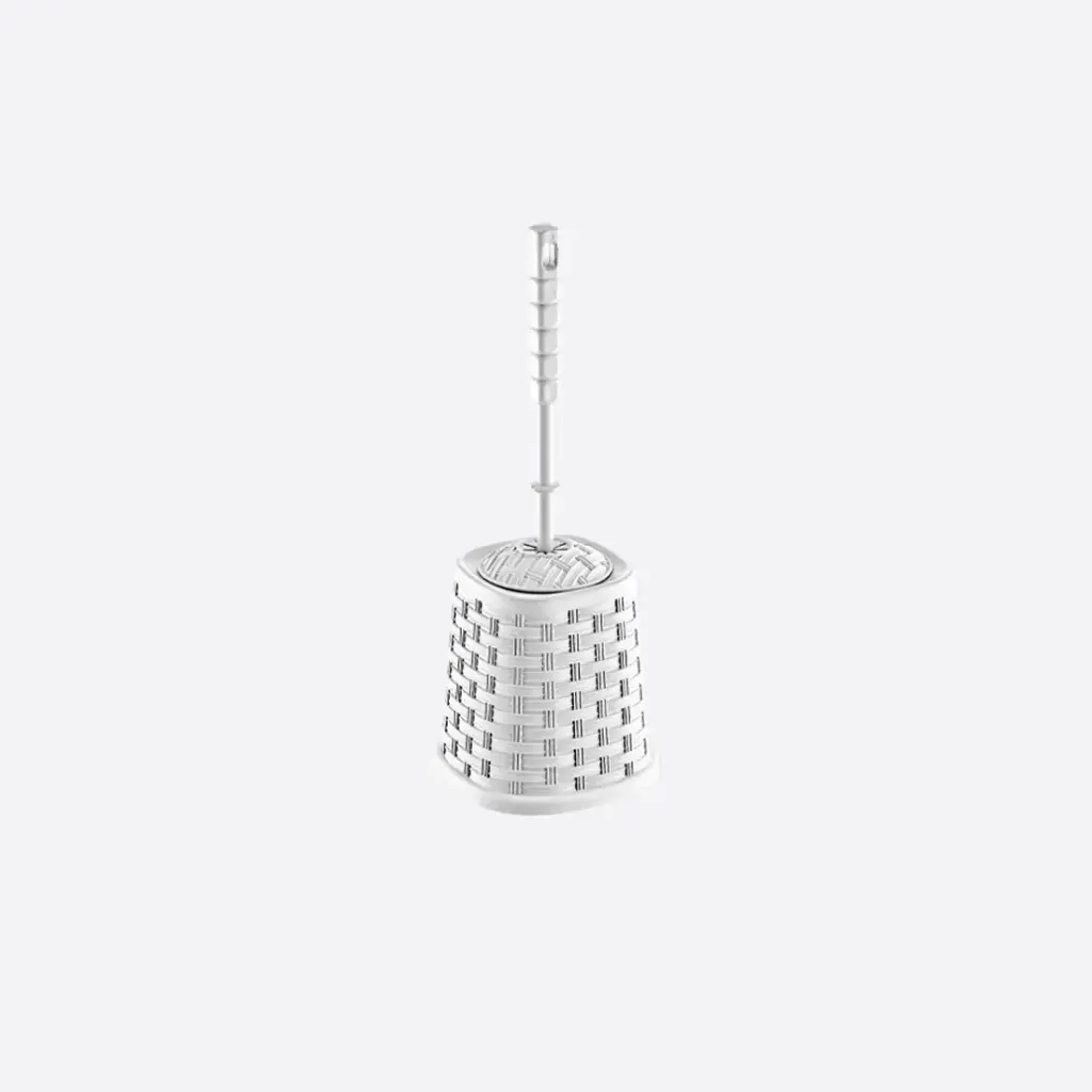 [11119] Brosse WC en Rotin (Normal, White)