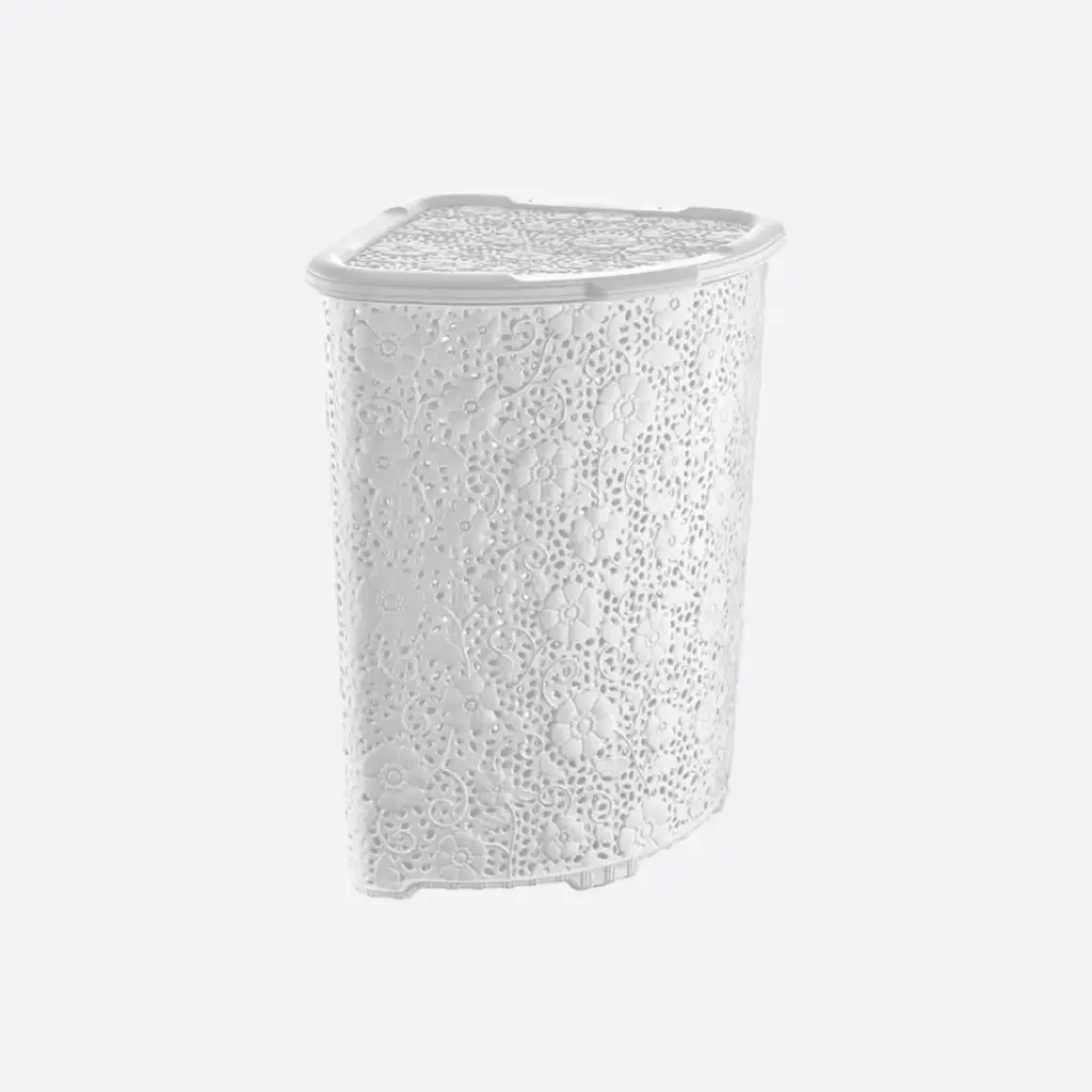 [05015]  Motif Corner Laundry Basket