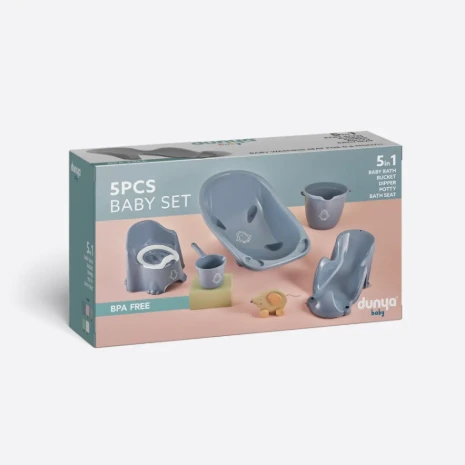 [12019] Baby Set (5er Set, Blue)