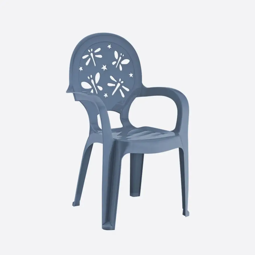[06201] Kids Chair  (Blue)