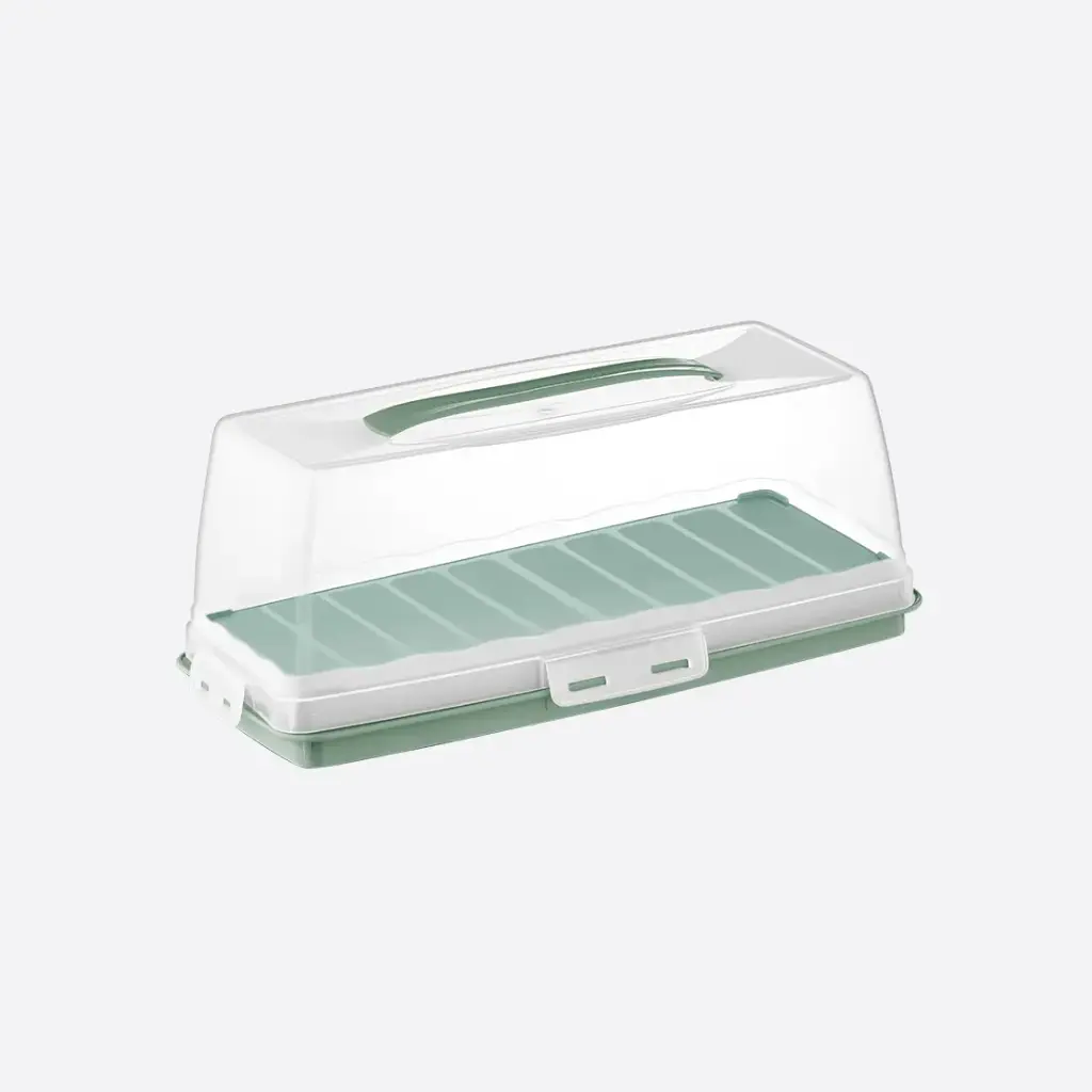 [30309] Baton Cake Carrier (Green)