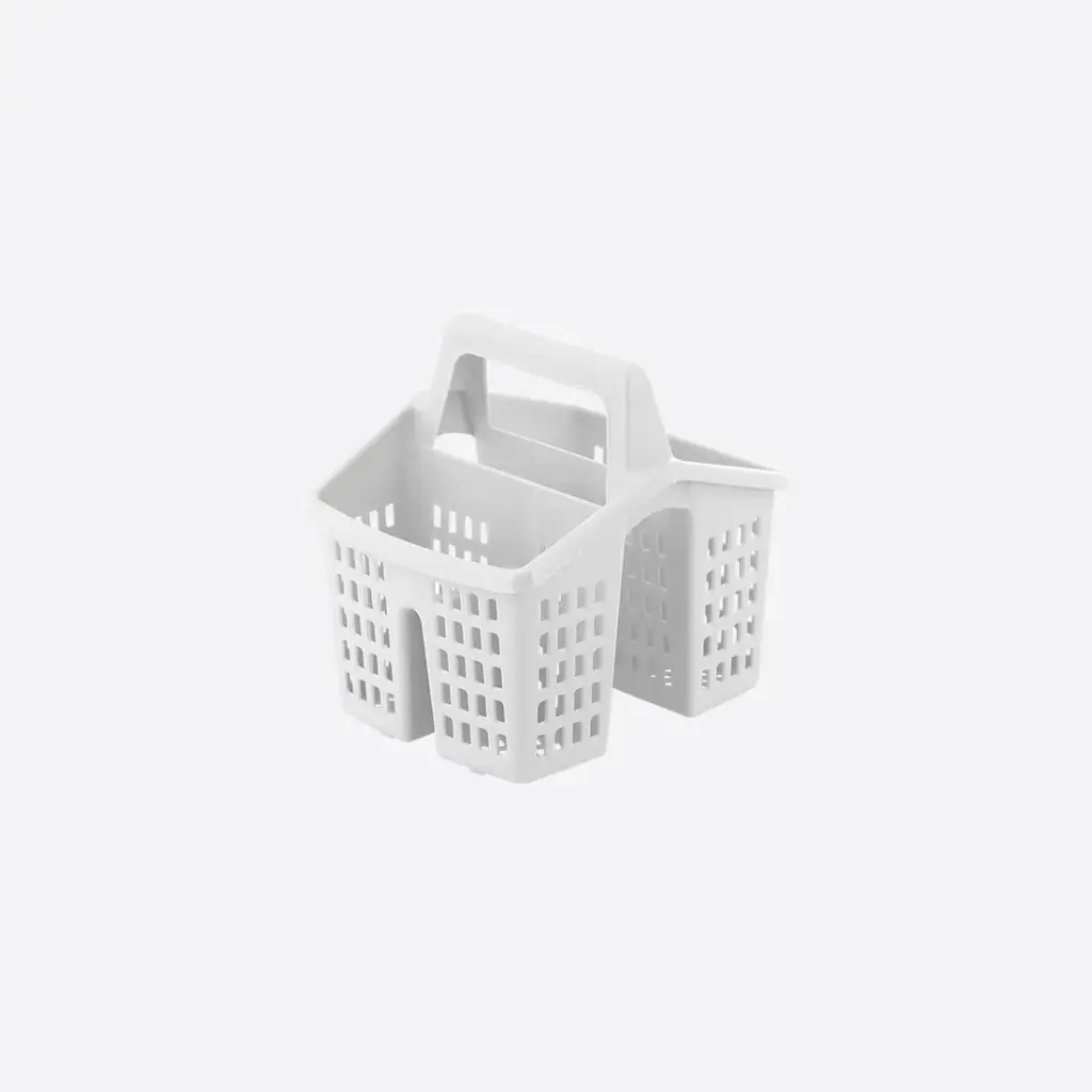 [14007] Heybe Cutlery Drainer (White)