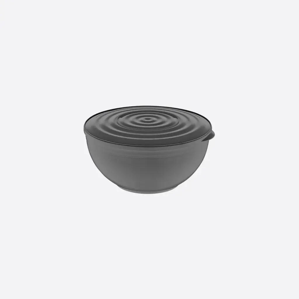 [10713] Kapaklı Chef Bowl (2100ml, Anthracite)
