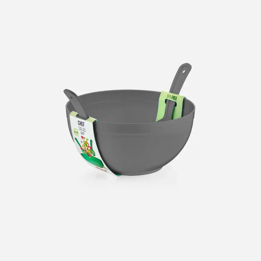 [10706] Chef Salad Set (4200ml, Anthracite)
