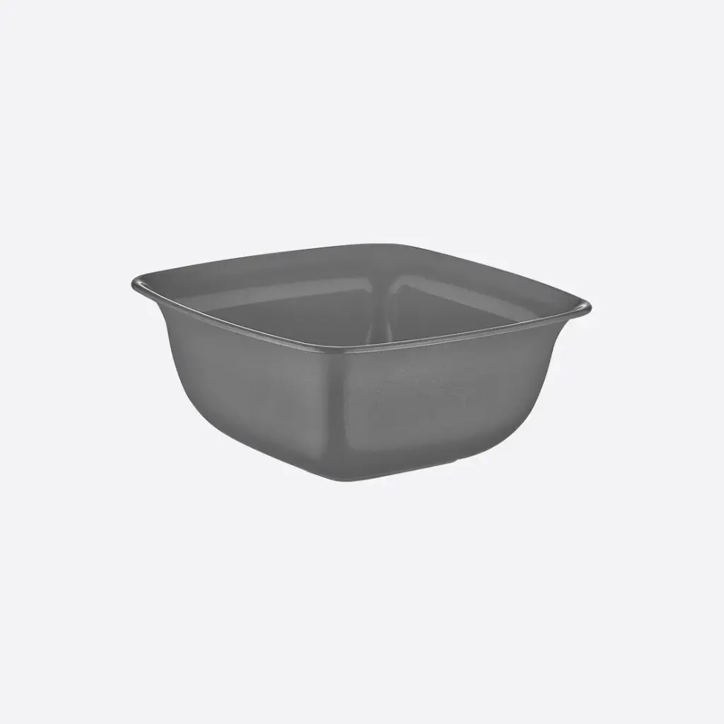 [10173] Square Bowl (1700ml, Anthracite)