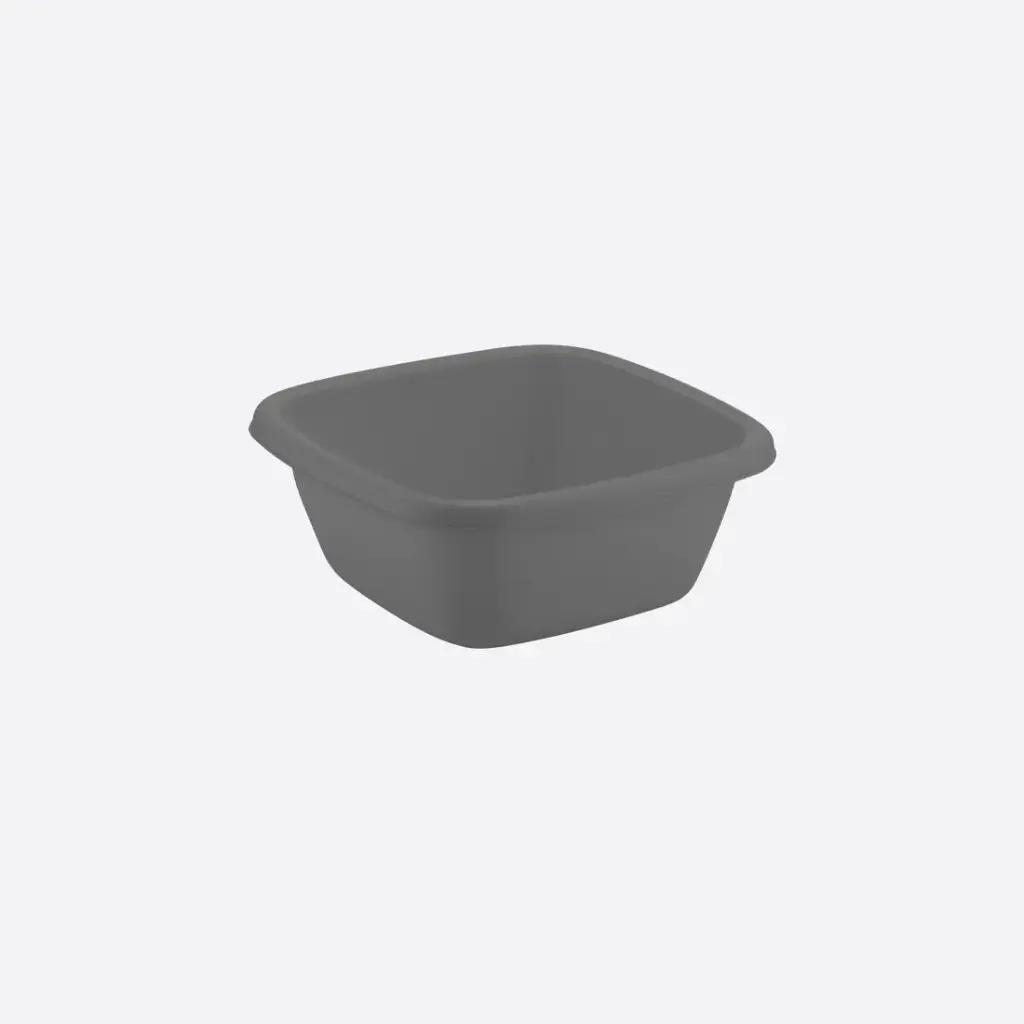 [10117] Square Basin (6lt, Anthracite)