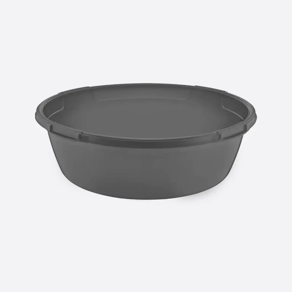 [10346] Round Basin with Handle (55lt, Anthracite)