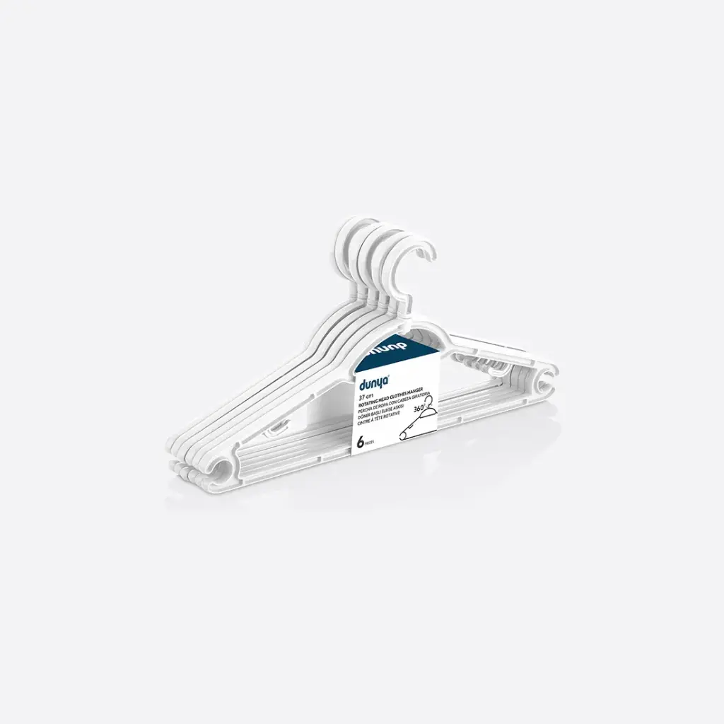 [05204] Rotating Head Hanger (37cm, White)