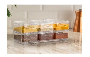 [00908] 6-Piece Spice Rack