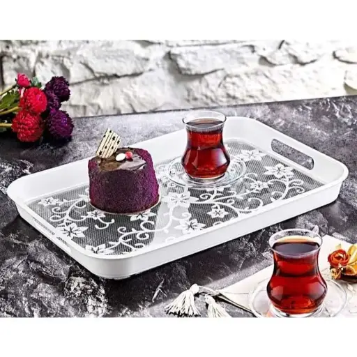 [18042] TEPSİ SARMAŞIK DİKDÖRTGEN #24