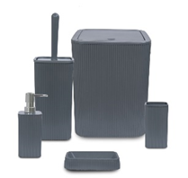 [130] Line 5 PCS Square Bathroom Set