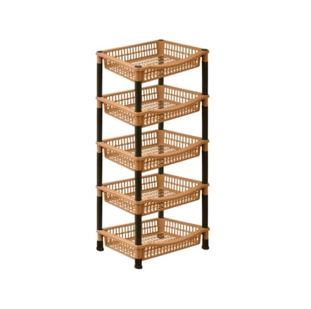 [SBN-40] 5 Tier Square Vegetable Rack