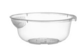 [1135 97] TRANSPARENT RICE STRAINER (2,8lt)