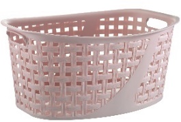 [2129 08] SLIM LAUNDRY BIN (25lt) 