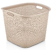 [2131 03] PEARL SQUARE LAUNDRY BIN (40lt)