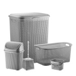 [2131 22] PEARL BATH SET (5 PCS IN 1 SET)