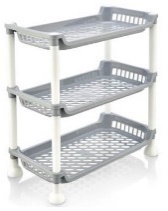 [5158 04] MINI NOSTALGIA SHELF-TRIPLE (18cm*32,5cm*32,5cm)