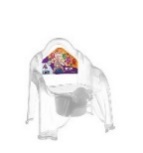 [3164 92] TRANSPARENT POTTY