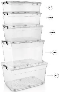 WHEELED STORAGE BOX