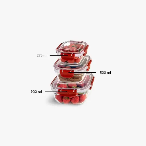 Master Seal Square Storage Container Set