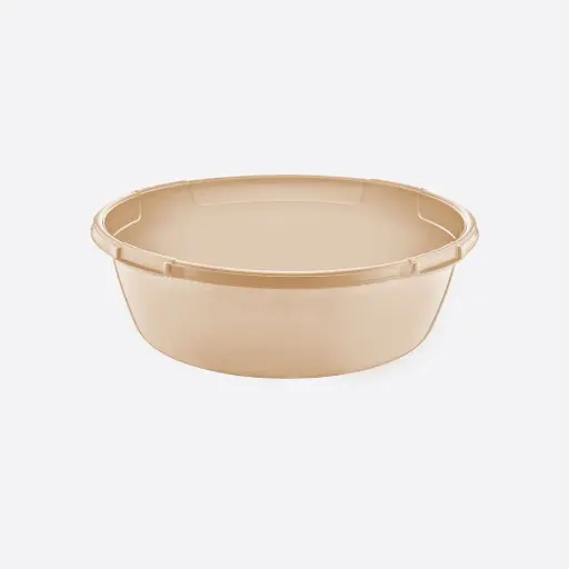 Round Basin with Handle